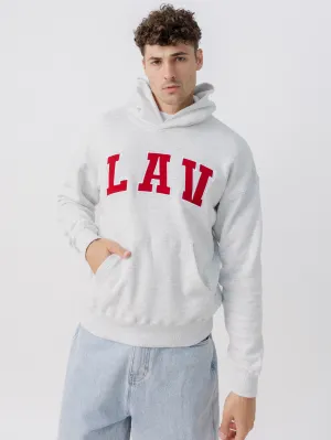 Moisture Wicking Lining Retro Vibe Applique Hoodie
