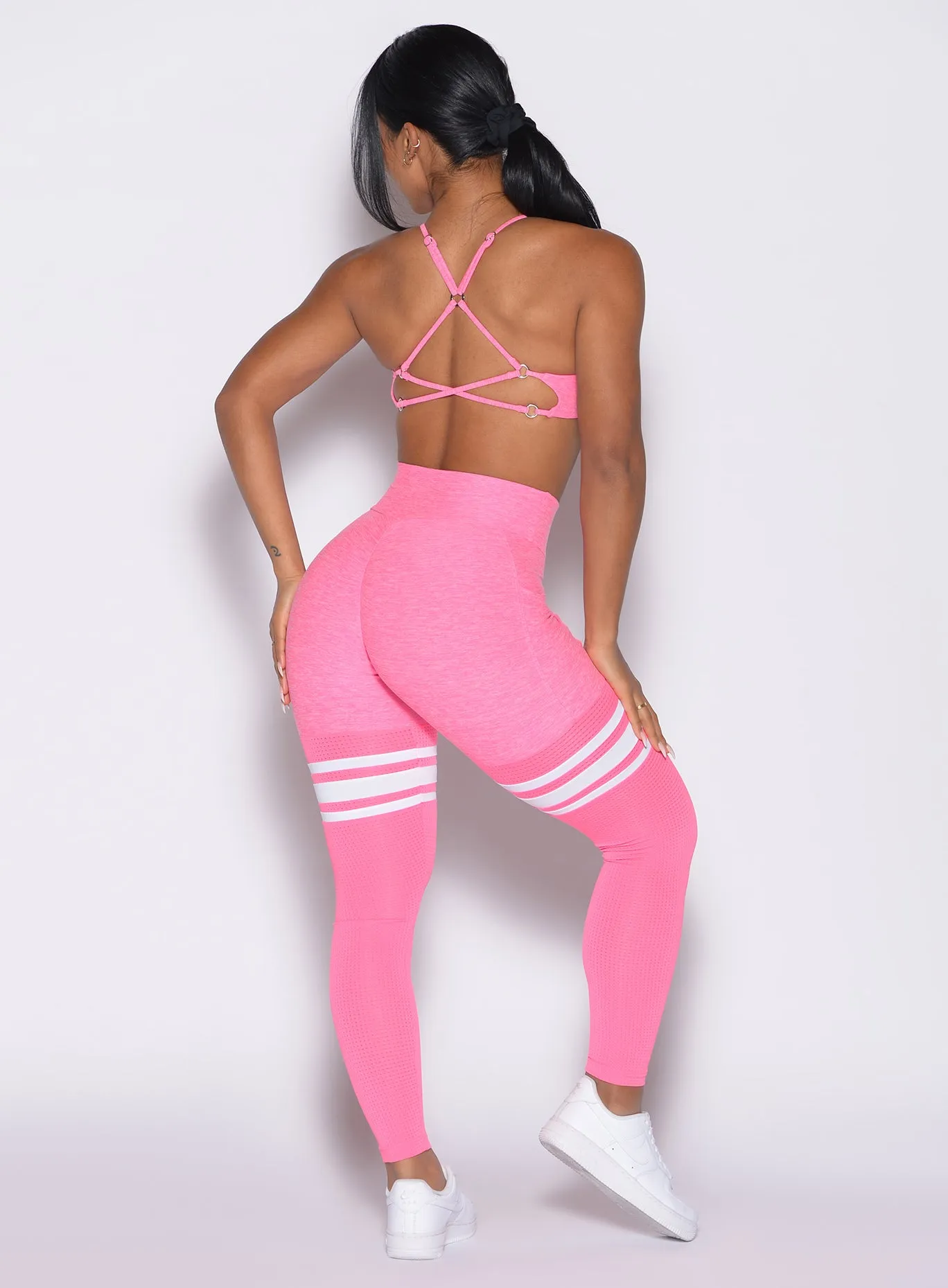 Tall Fit Studio Practice Mountain Hike Ultra Light Scrunch Thigh-Highs