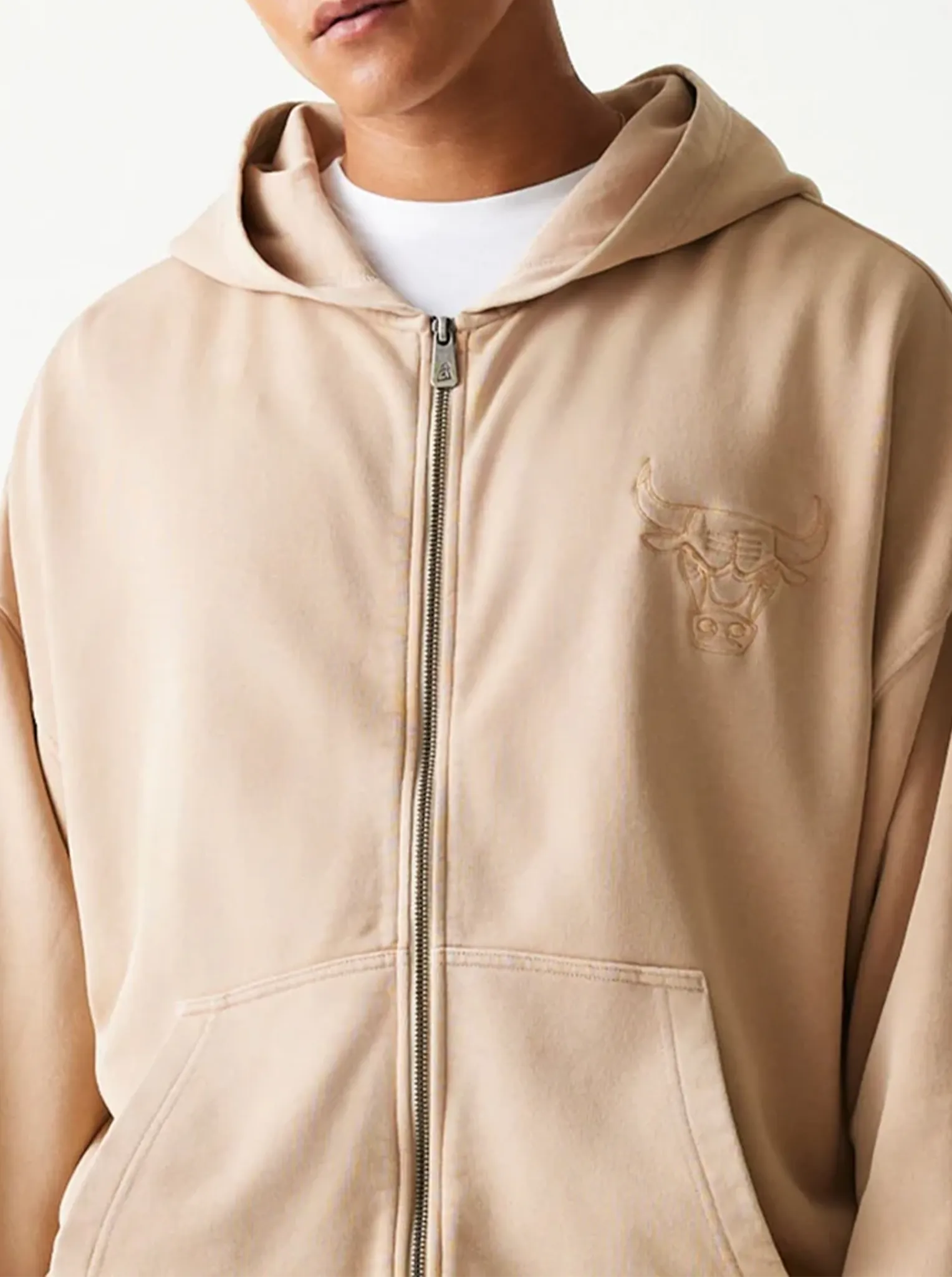 NBA Chicago Bulls Full Zip Hoodie Concert wear Water Resistant