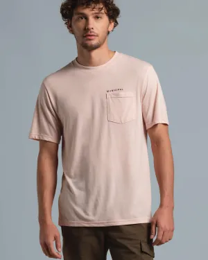 Wordmark SuperBlend Pocket T-Shirt Hot Core