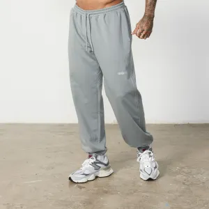 Vanquish Essential Steel Grey Oversized Sweatpants ReinforcedBeltLoops UVProtectionCoating