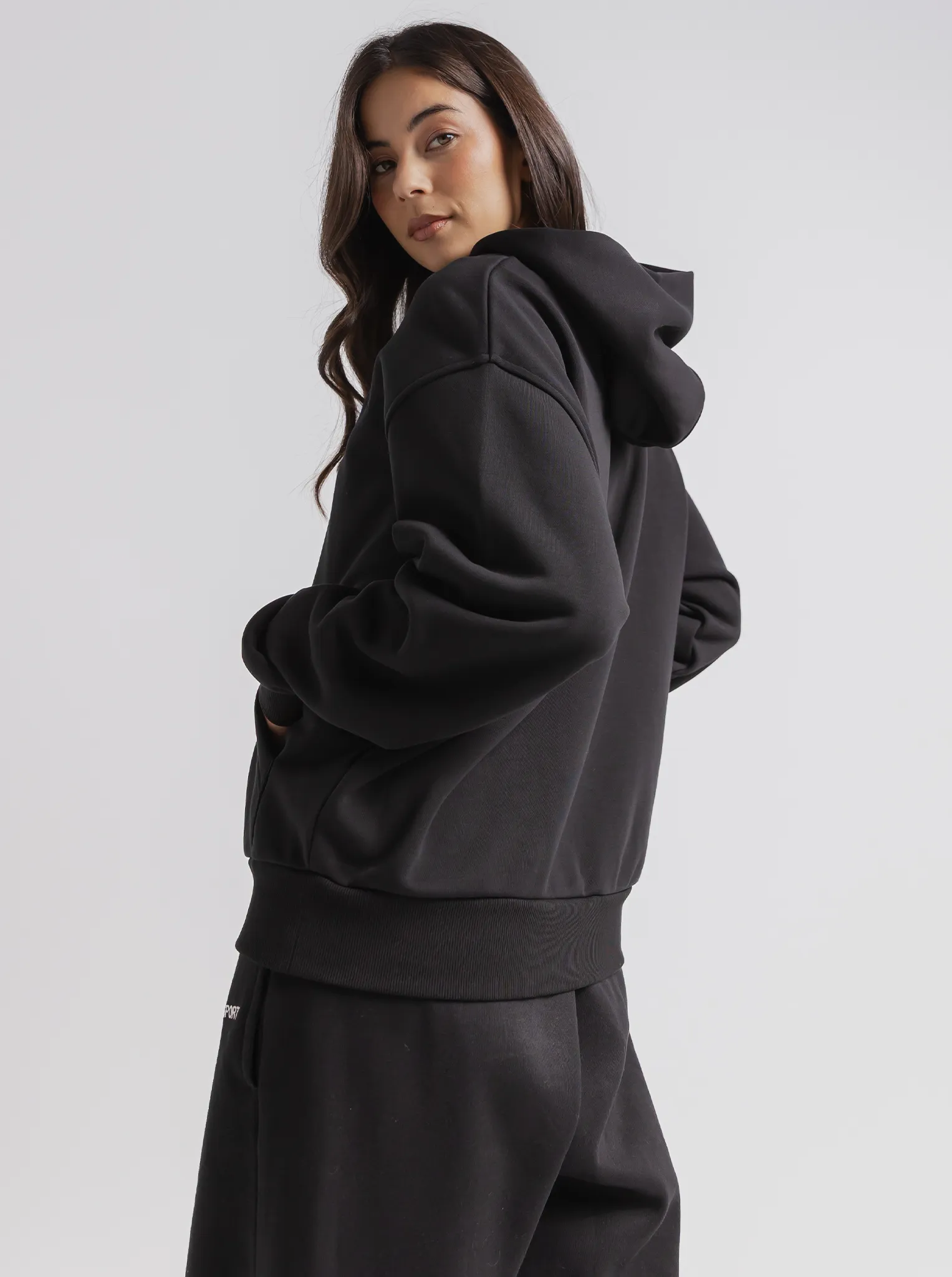 Casual Fashion Heritage Hoodie in Black