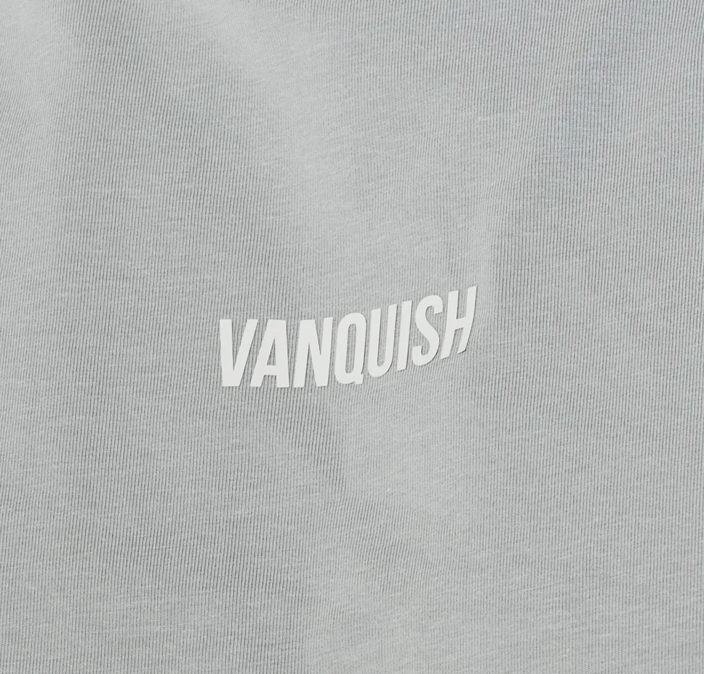 Ultra Soft High Stretch Material Vanquish Essential Steel Grey Oversized Sleeveless T Shirt