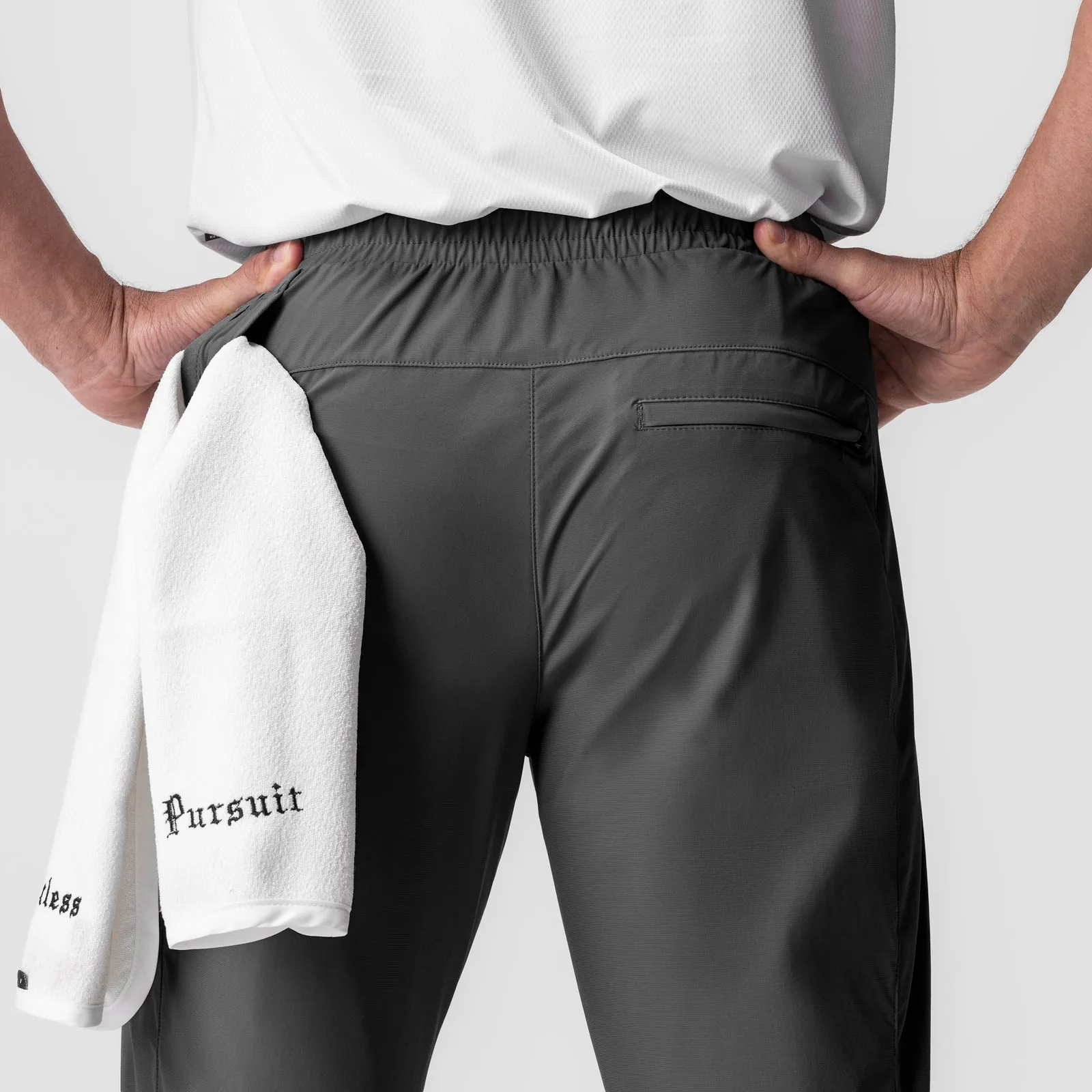 0959. Tetra-Lite? Moto Jogger - Space Grey pilling resistant Moisture Wicking Fabric