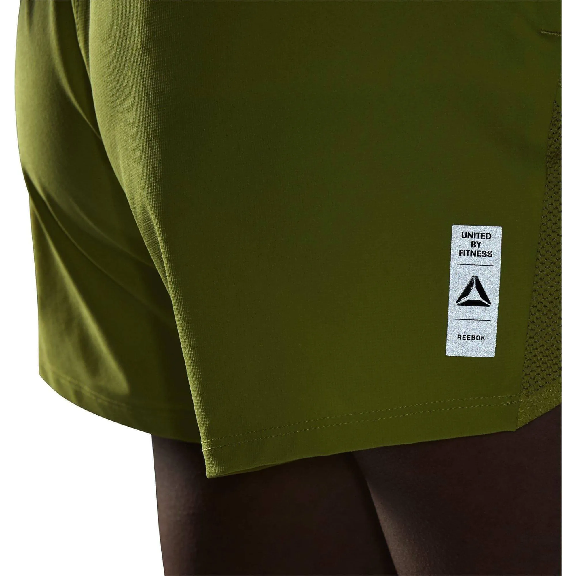transportation industry Reebok United By Fitness Epic Womens Training Shorts - Yellow