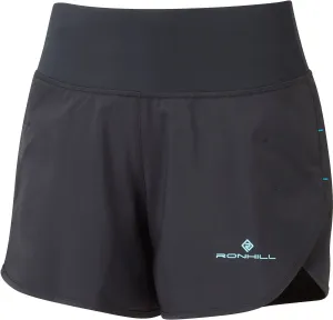 Ronhill Tech 4.5 Inch Womens Running Shorts - Black Temperature Regulating Tech