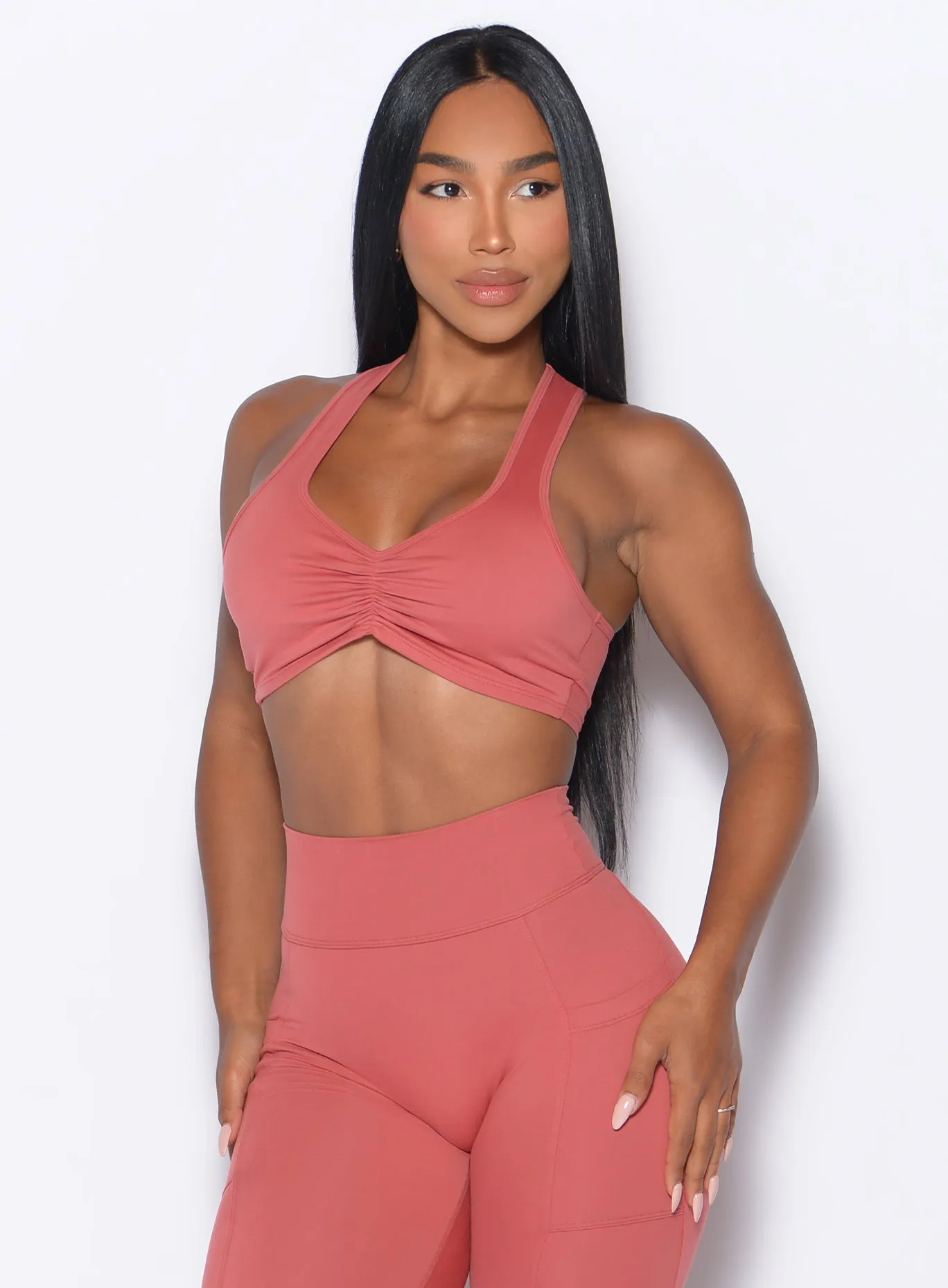 Scrunch Tank Bra Layered Ventilation battle simulation