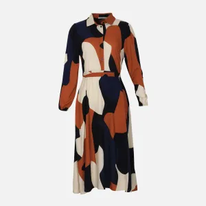 Adjustable drawstring Fairy Mood WOMEN WOVEN LONG DRESS