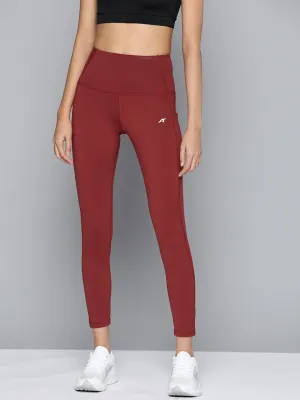 Alcis Women Solid Dry-Fit Cropped Tights Yoga Class Beginner Level Non See For Kids