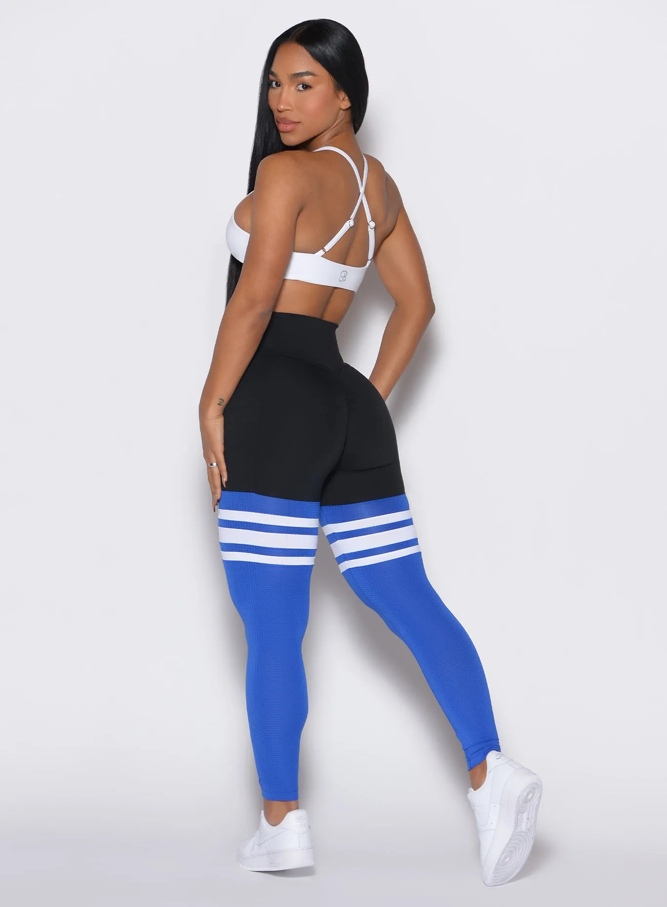 Skin Fit Scrunch Thigh-Highs