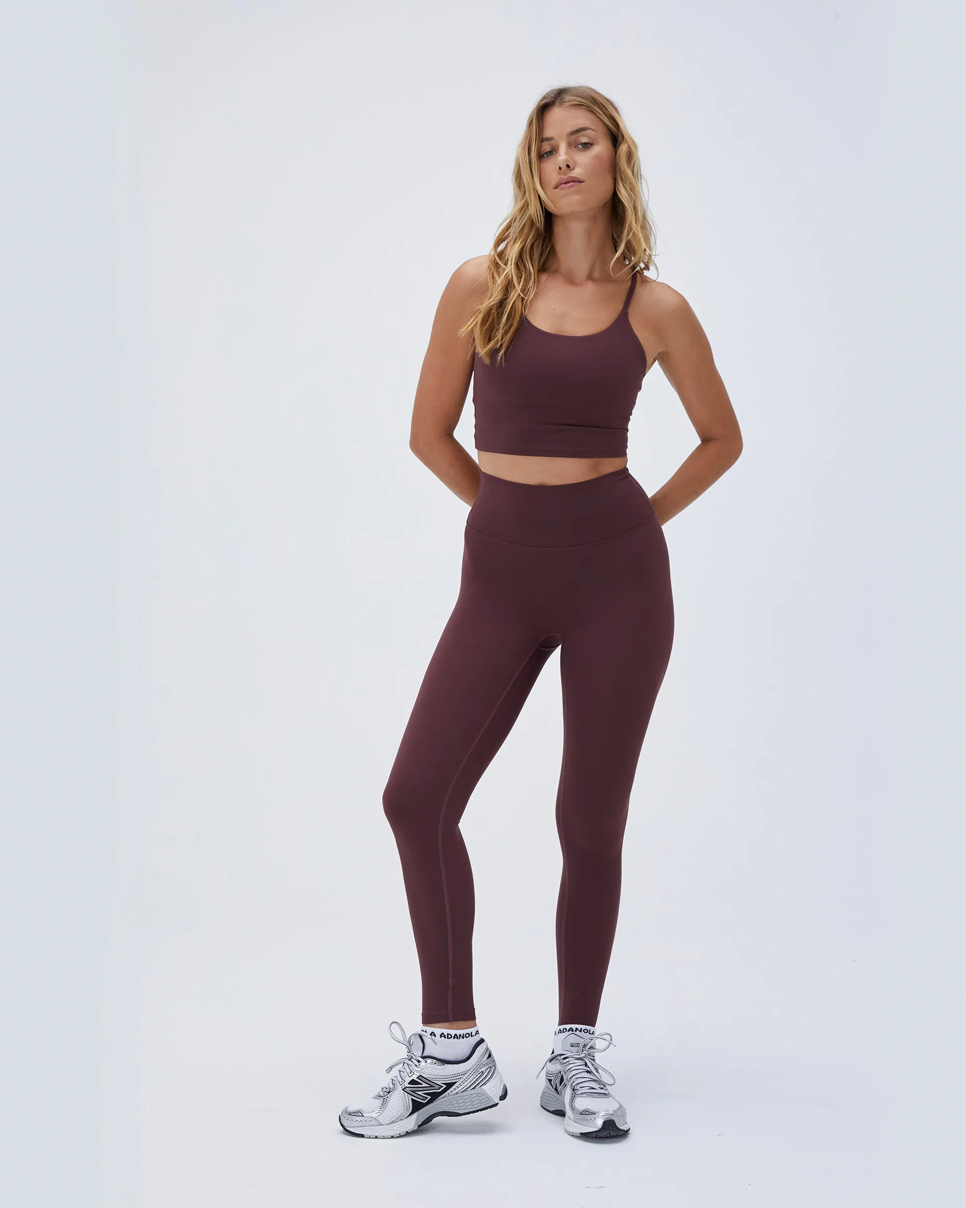 Quick Dry Casual Wearer Ultimate Leggings - Burgundy