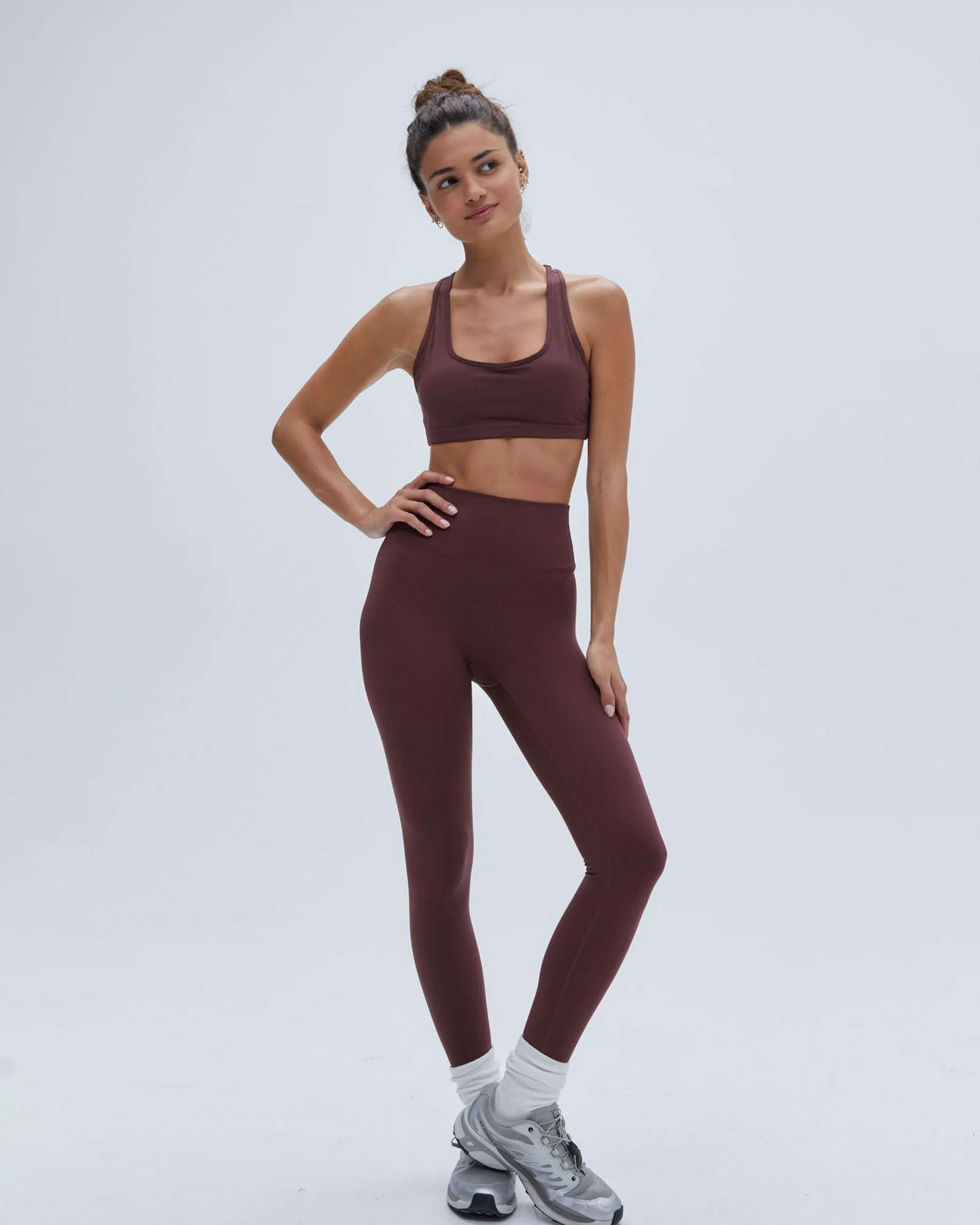 Shape Mode Ultimate Leggings - Burgundy
