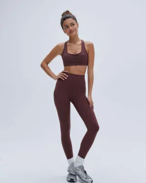 Shape Mode Ultimate Leggings - Burgundy