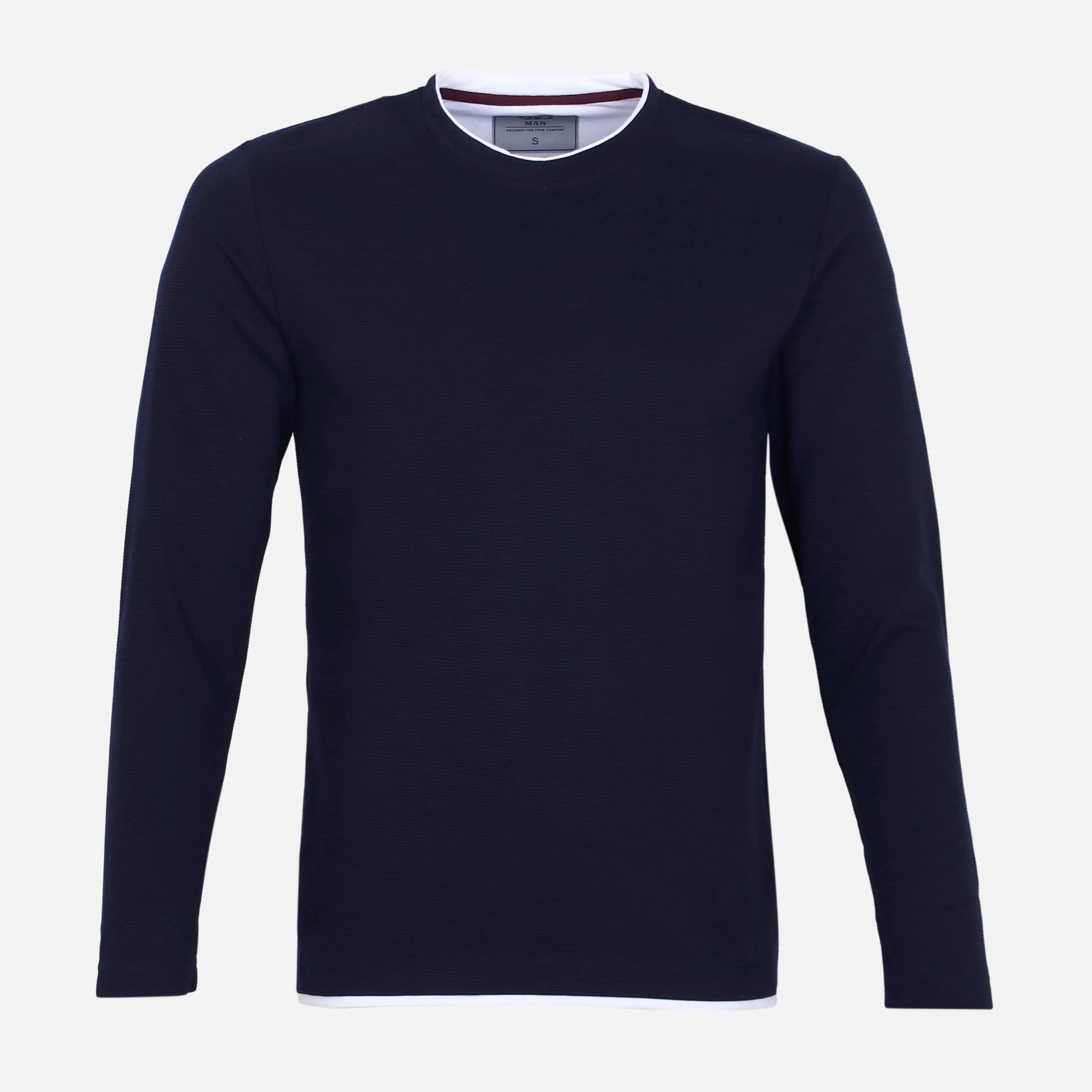 MEN LONG SLEEVE T-SHIRT SnagResistant Weave