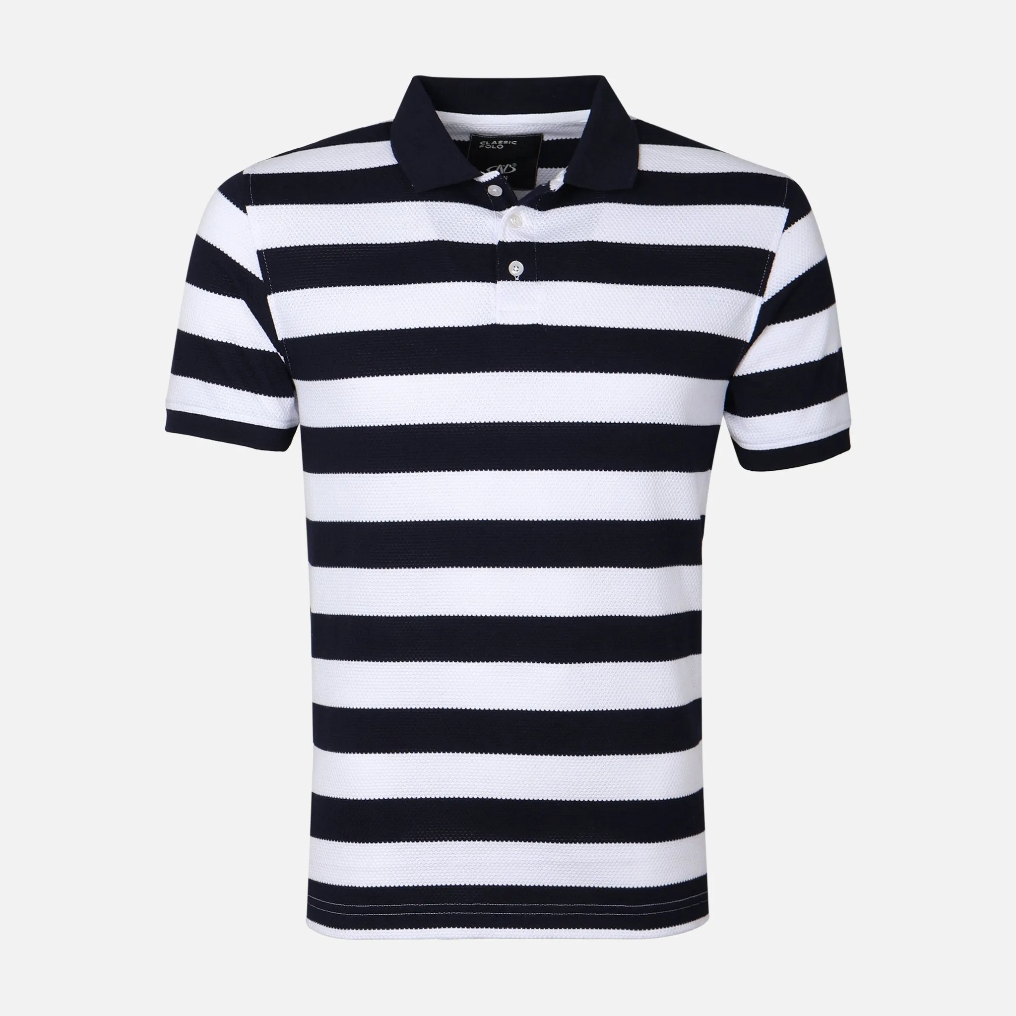 MEN POLO REGULAR FIT Frost Glow Layered Hem Details
