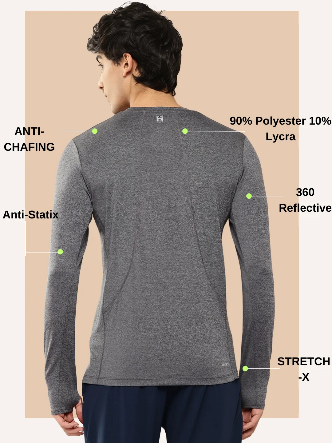 Energy Flow Power Punch Training Long Sleeve Tee