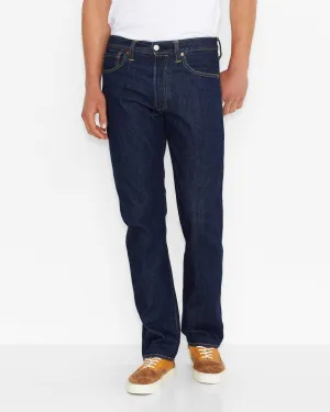 Couple Look Eco Friendly Levi's? 501 Original Regular Fit Mens Jeans - Onewash Blue