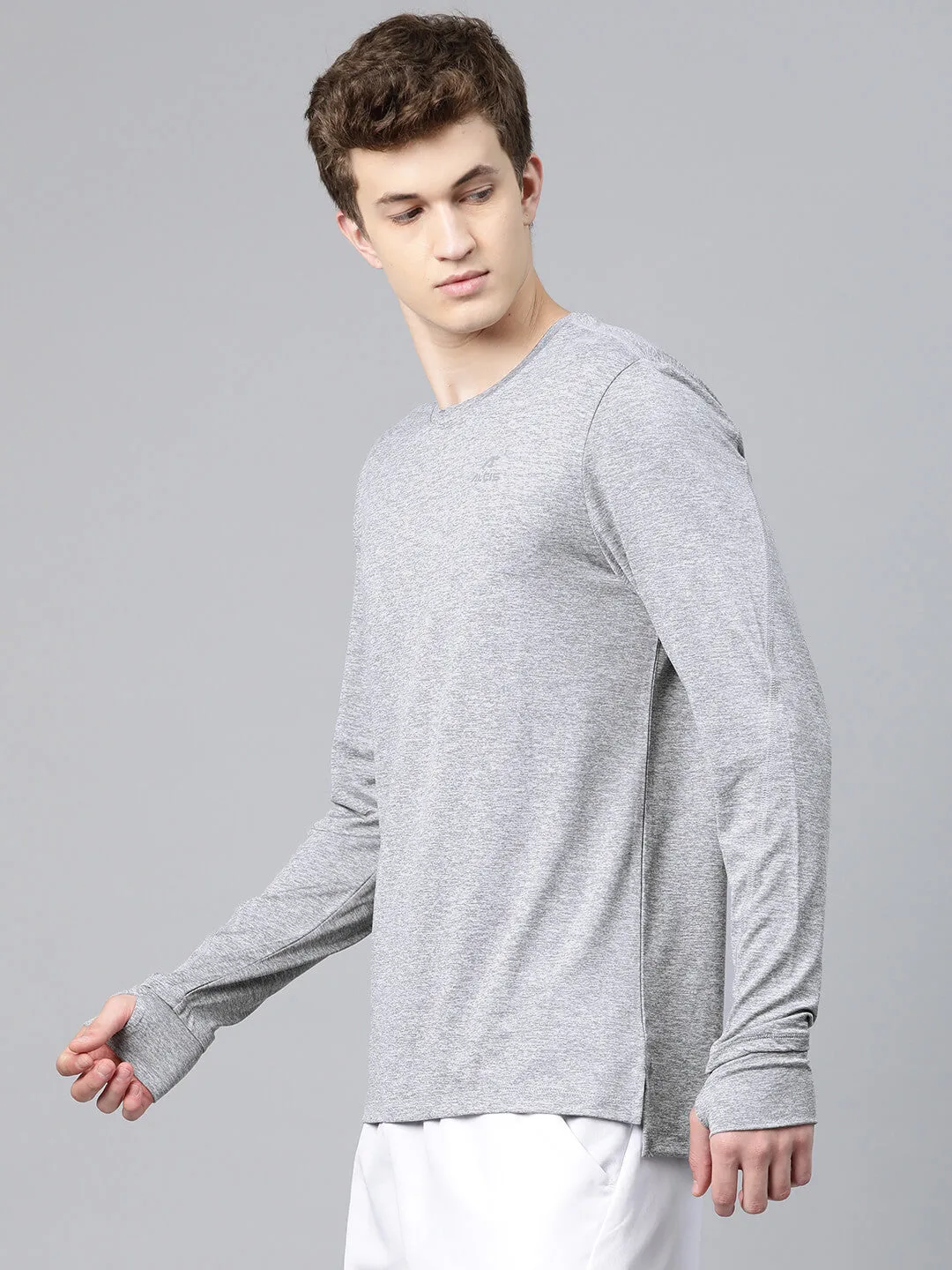 Alcis Men Dry Tech Slim Fit T-shirt Spanish Glow Adjustable Hem