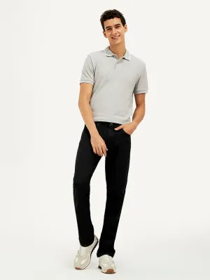 Outfit Ideas Men's 511 Black Slim Fit Mid Rise Jeans