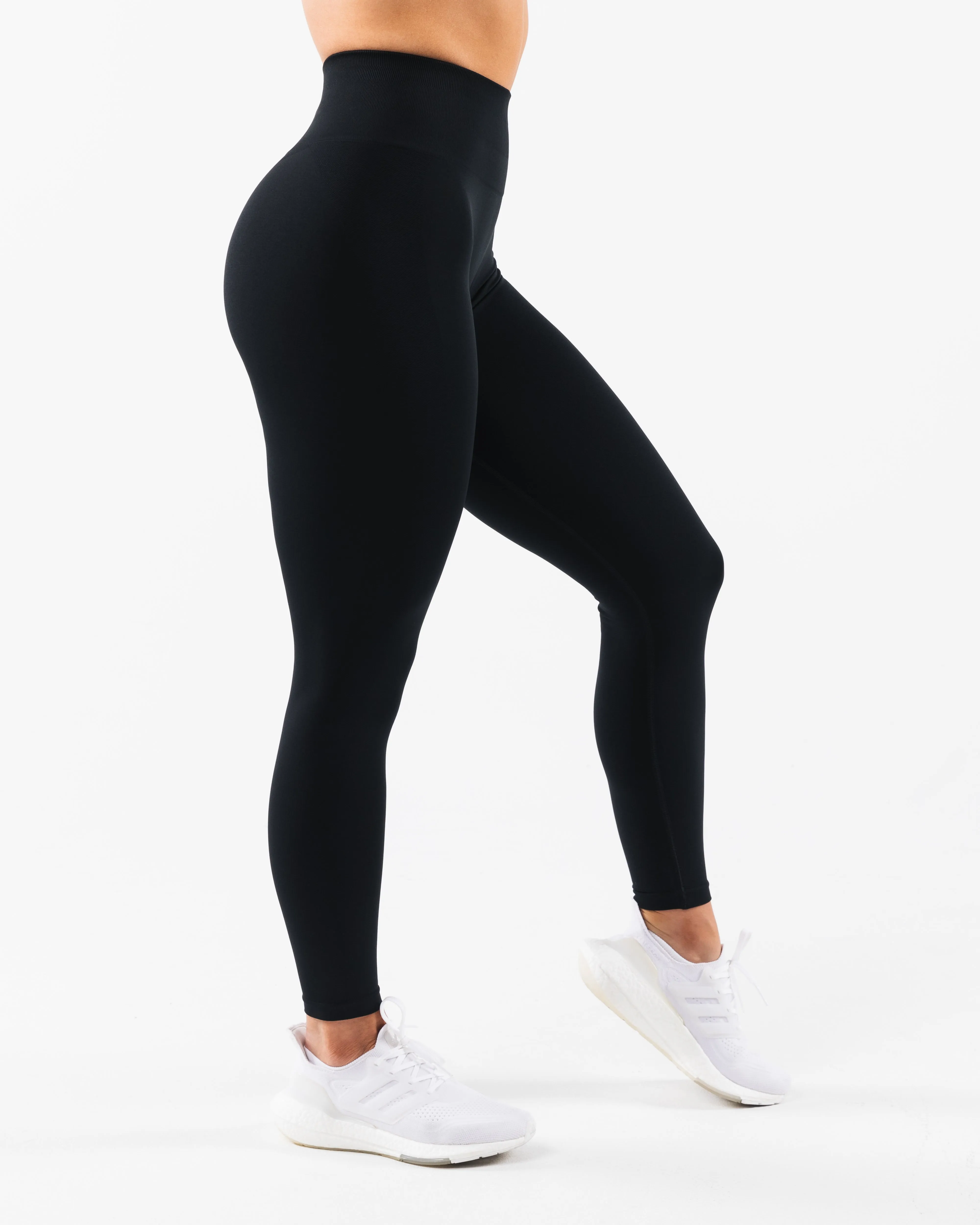 Postpartum Fit Slim Fit Squat Proof For Kids Amplify Gravity Legging - Black