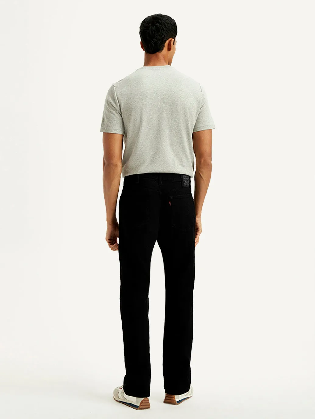 Men's 517 Black Bootcut Fit Mid Rise Jeans Earthy Music Event Party Look Earthy