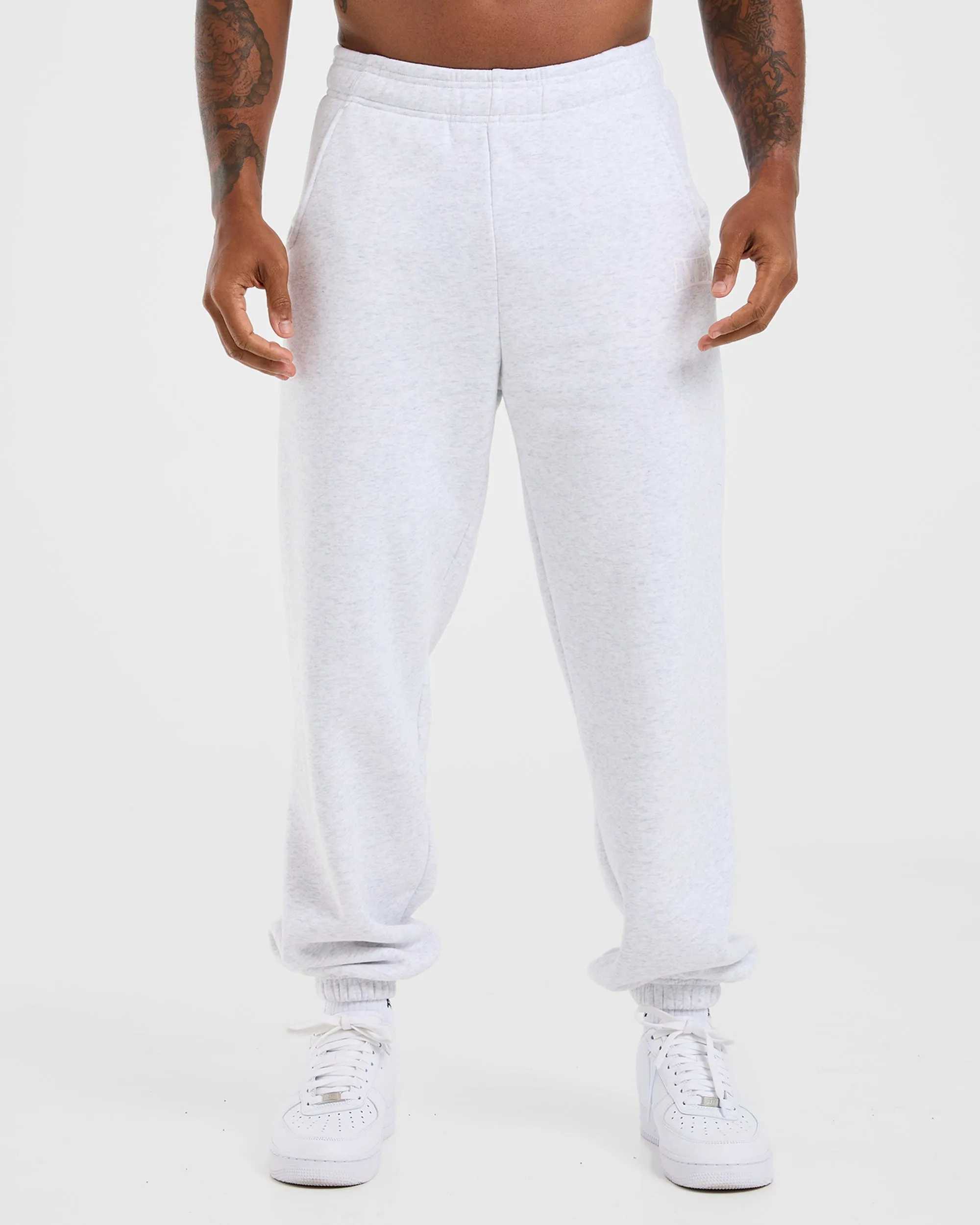 Modular Pocket System Academy Oversized Joggers - Grey Marl