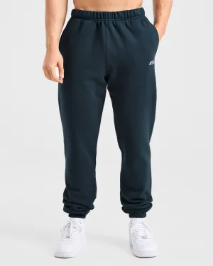 All Season Versatility AllDayComfort Essential Oversized Joggers - Navy
