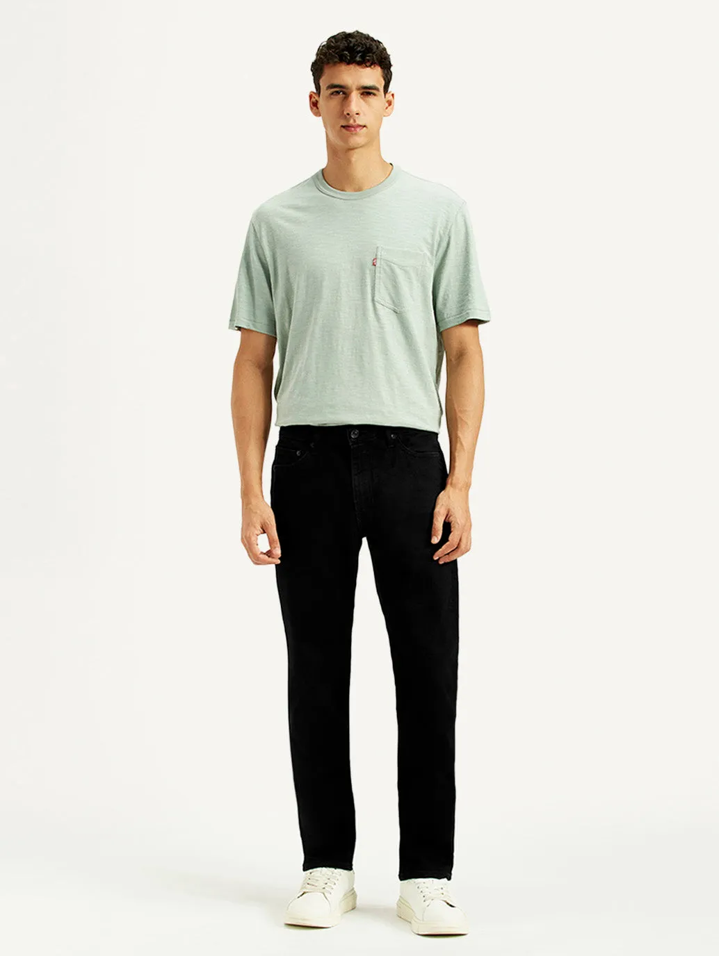 Men's 511 Black Slim Fit Mid Rise Jeans Basic Layers