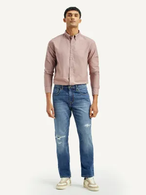 Home Comfort Teen Outfit Men's 511 Mid Indigo Slim Fit Mid Rise Jeans