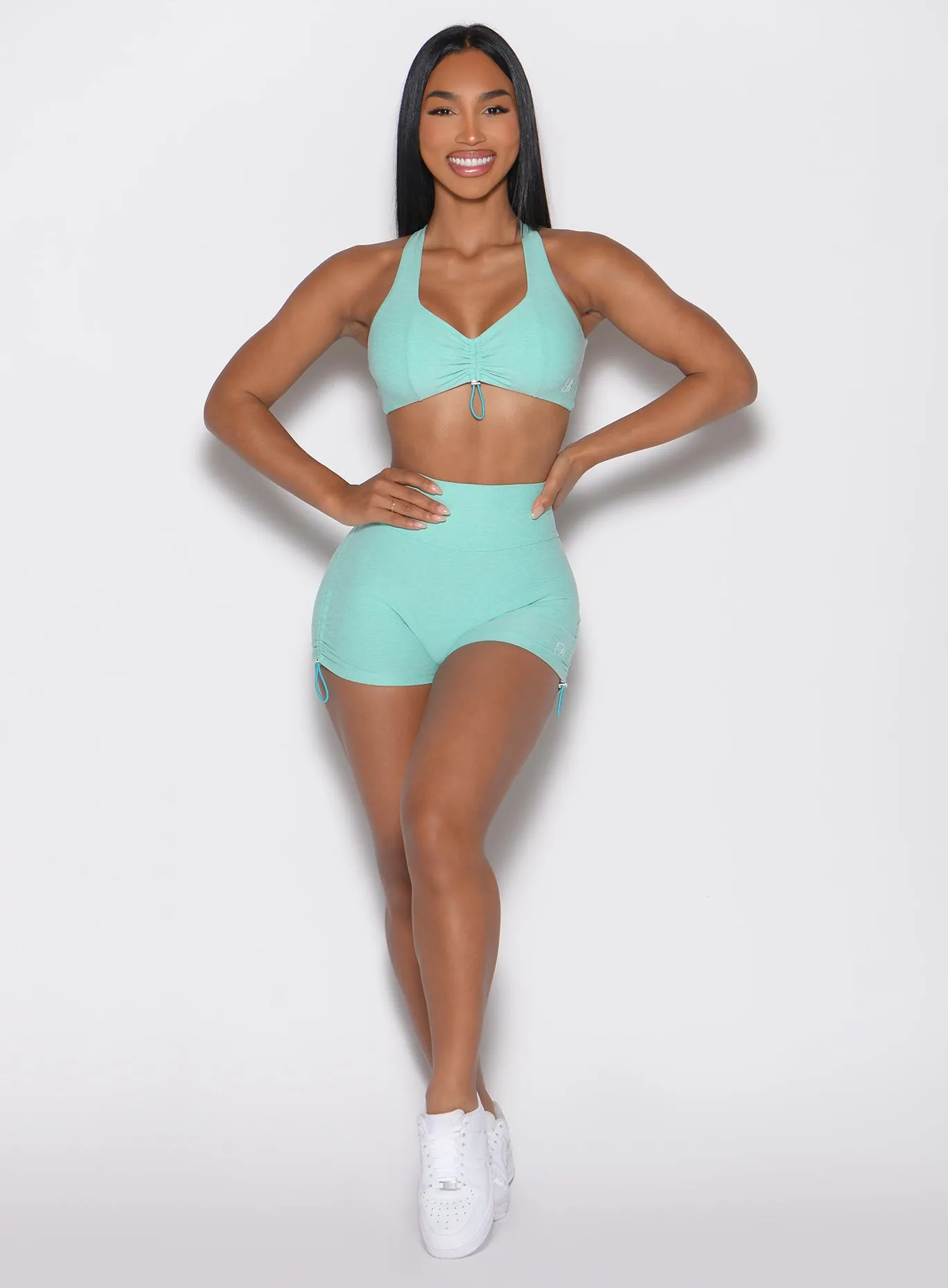 V Back Toggle Shorts Bohemian style