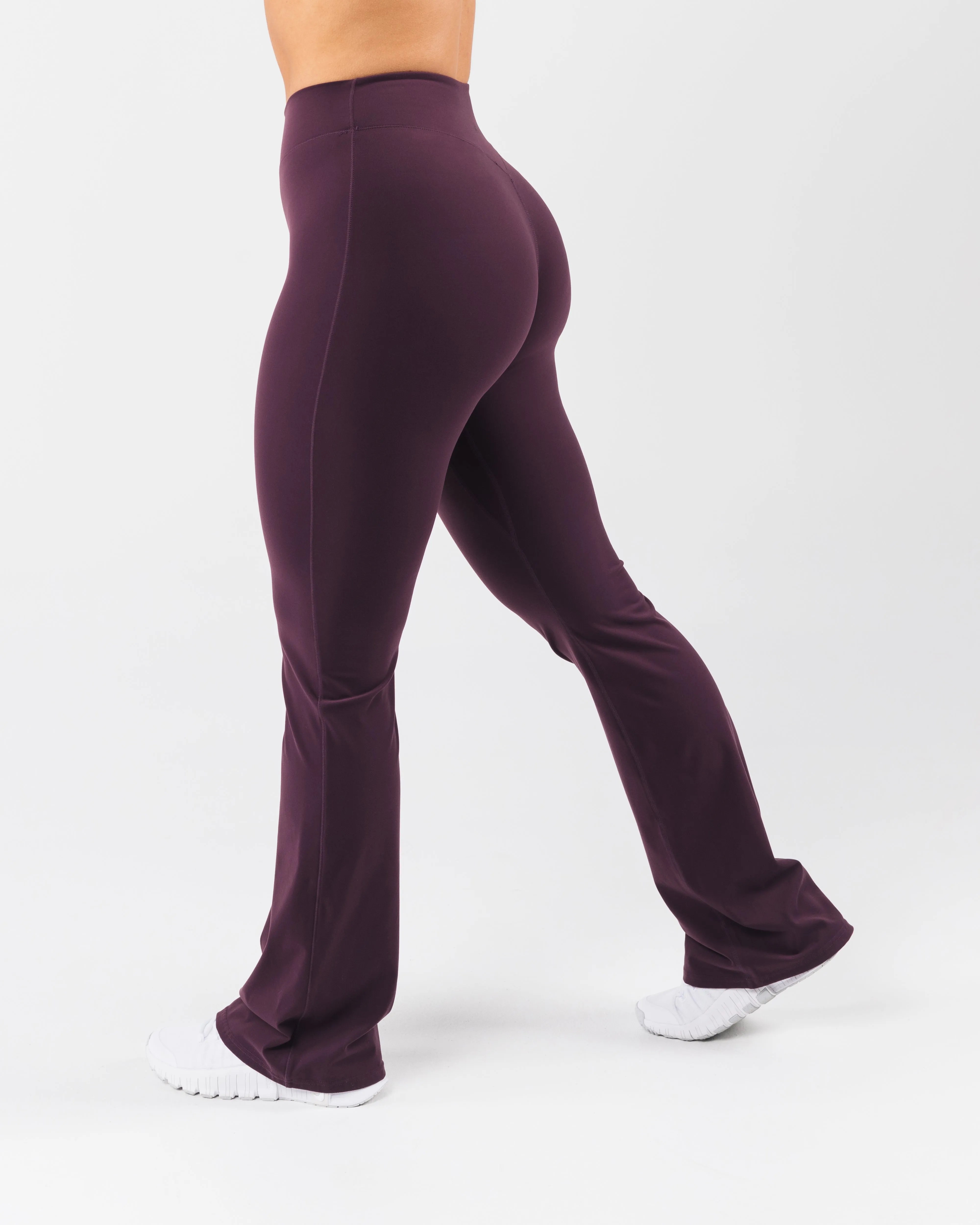 School Sports Plus Size Clean Lines Everyday Core Flared Pant - Dusk