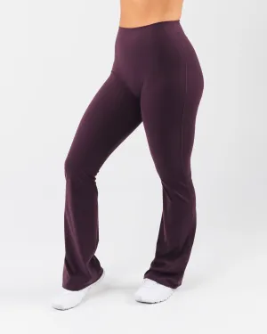Dance Practice Lightweight Material Winter Sports Shape Retain Everyday Core Flared Pant - Dusk