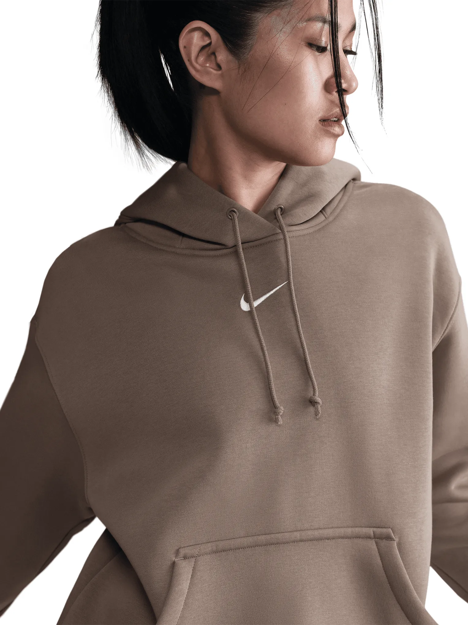 Phoenix Fleece Oversized Pullover Hoodie Low Profile Branding