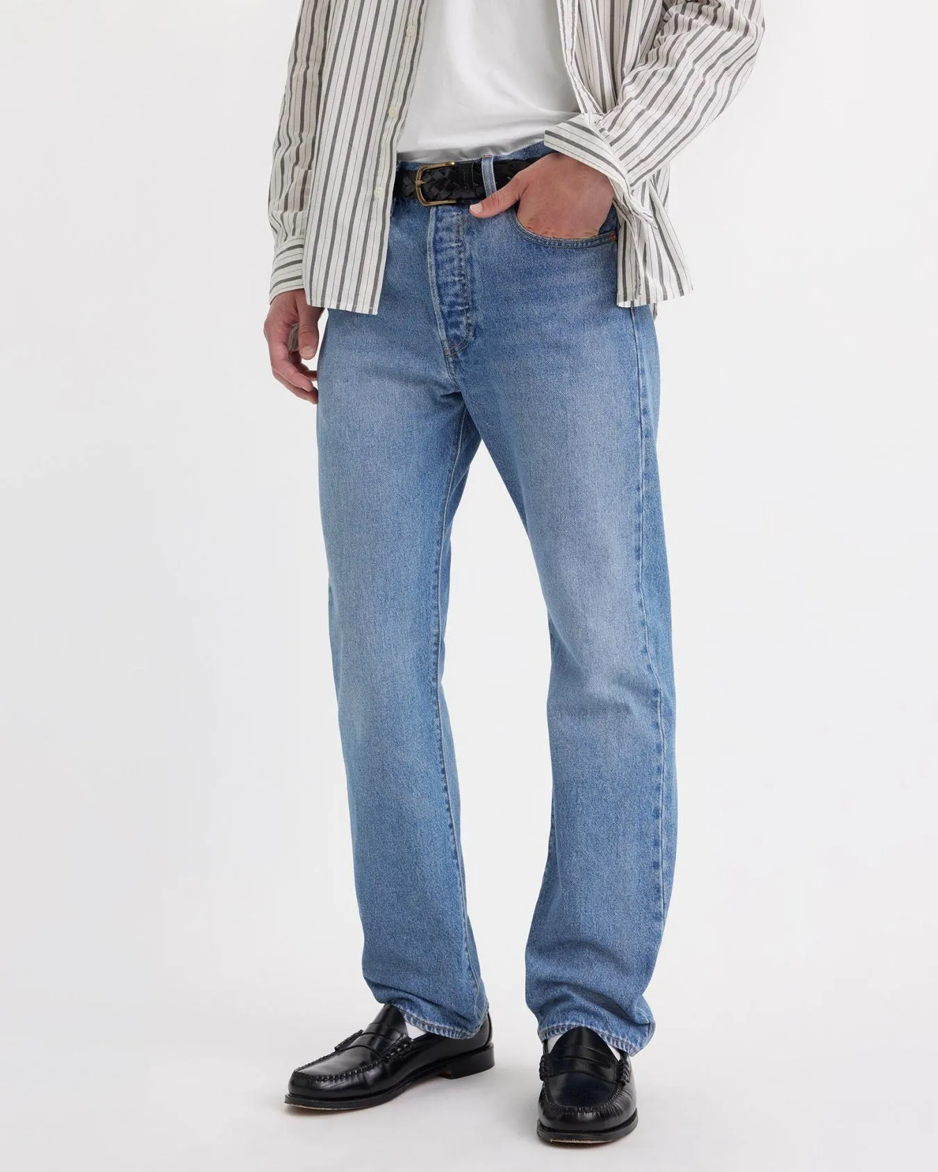 Daywear Option Winter Warmth Minimalist Style Picnic Style Levi's? 501 Original Regular Fit Mens Jeans - Chemicals