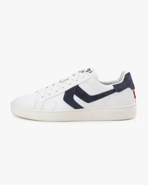 Levi's? Swift Sneakers - White / Blue Streetwear Fan Beach Day