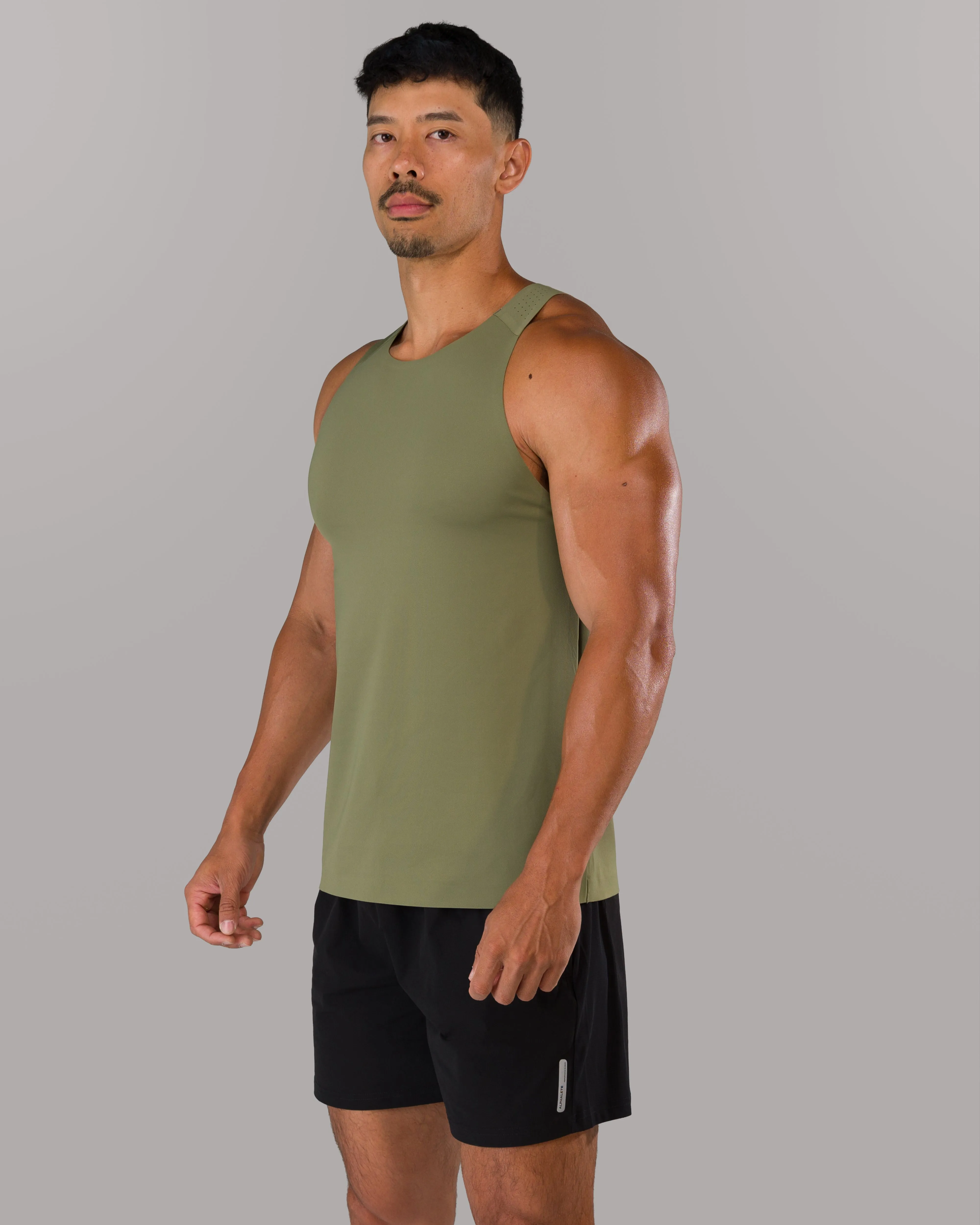 AeroFlex Vault Tank - Tactical Olive Flexible Hemline