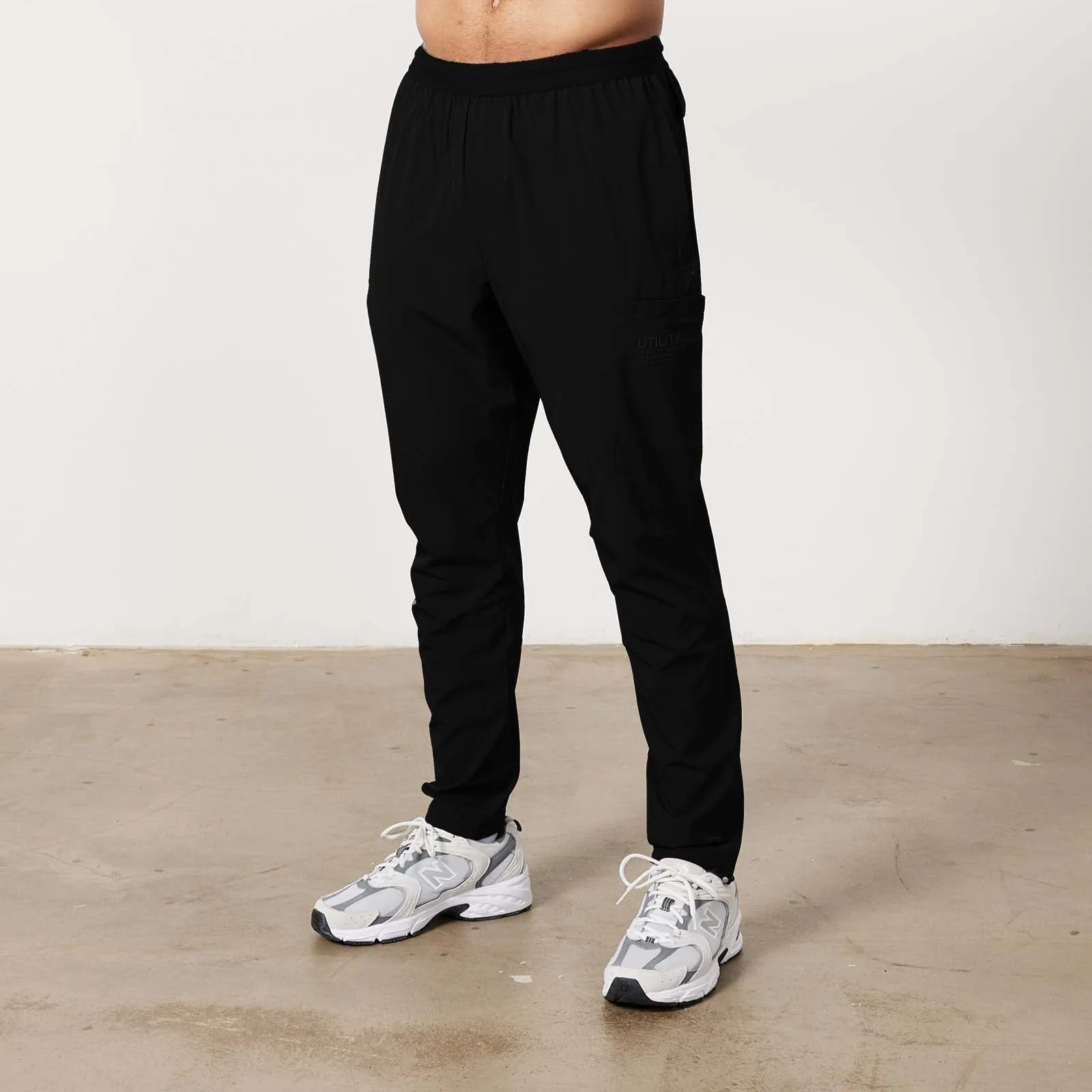 Anti Friction Lining Vanquish Utility Black Tapered Performance Pants