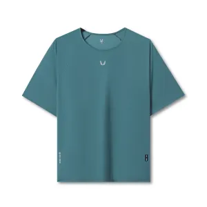 TemperatureControl Fabric UPF Rated Fabric 1089. Ice-Skin? Oversized Tee - Storm