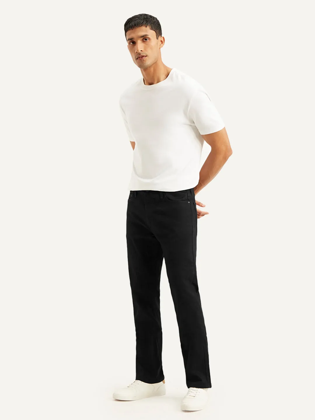 Casual Musthave Style Combo Men's 513 Black Slim Straight Fit Mid Rise Jeans