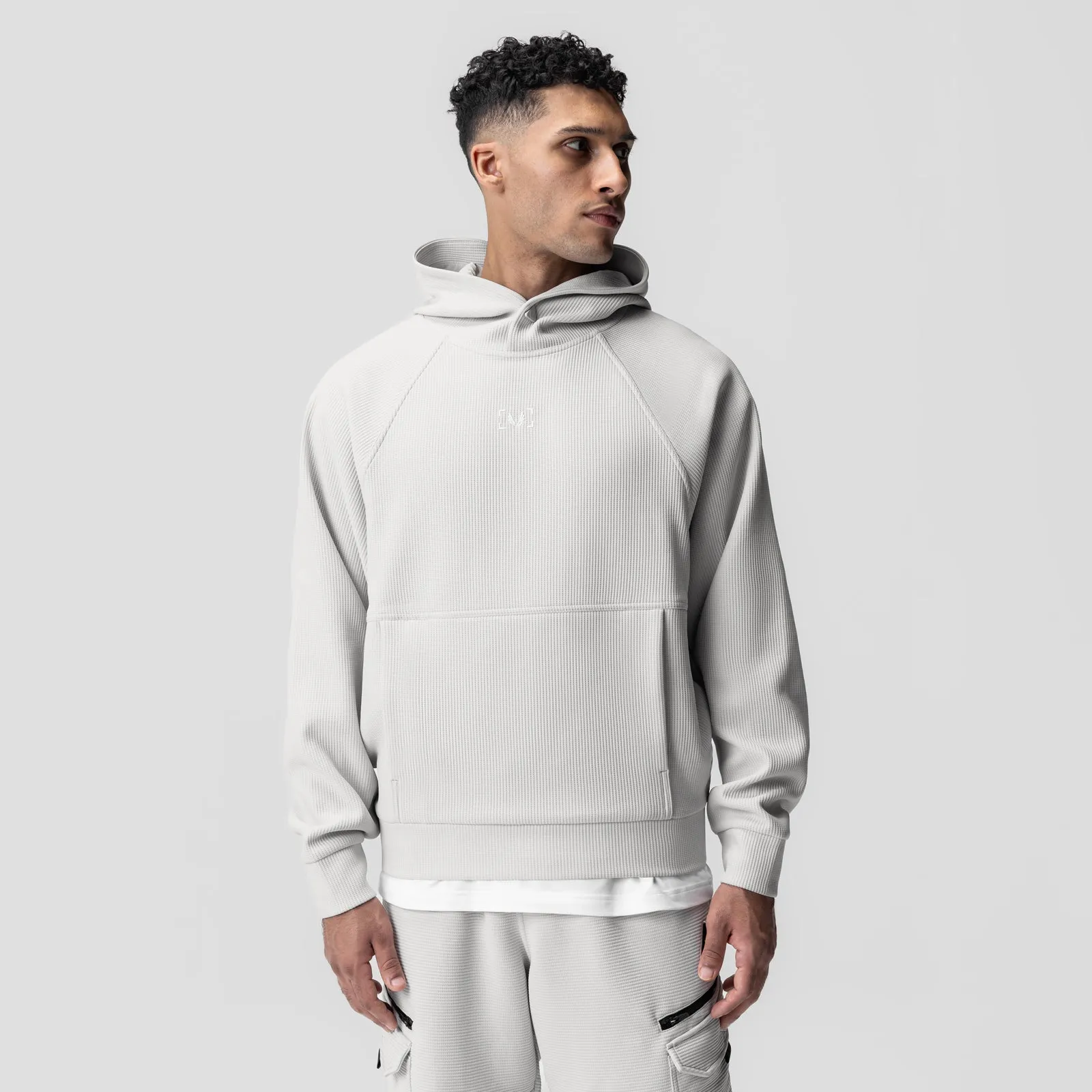 Caribbean style 1019. Deltapeak? Oversized Hoodie - Light Grey