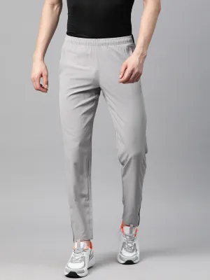 High Density Weave All Use Alcis Men Dry Tech Slim Fit Sports Track Pants with Reflective Detail