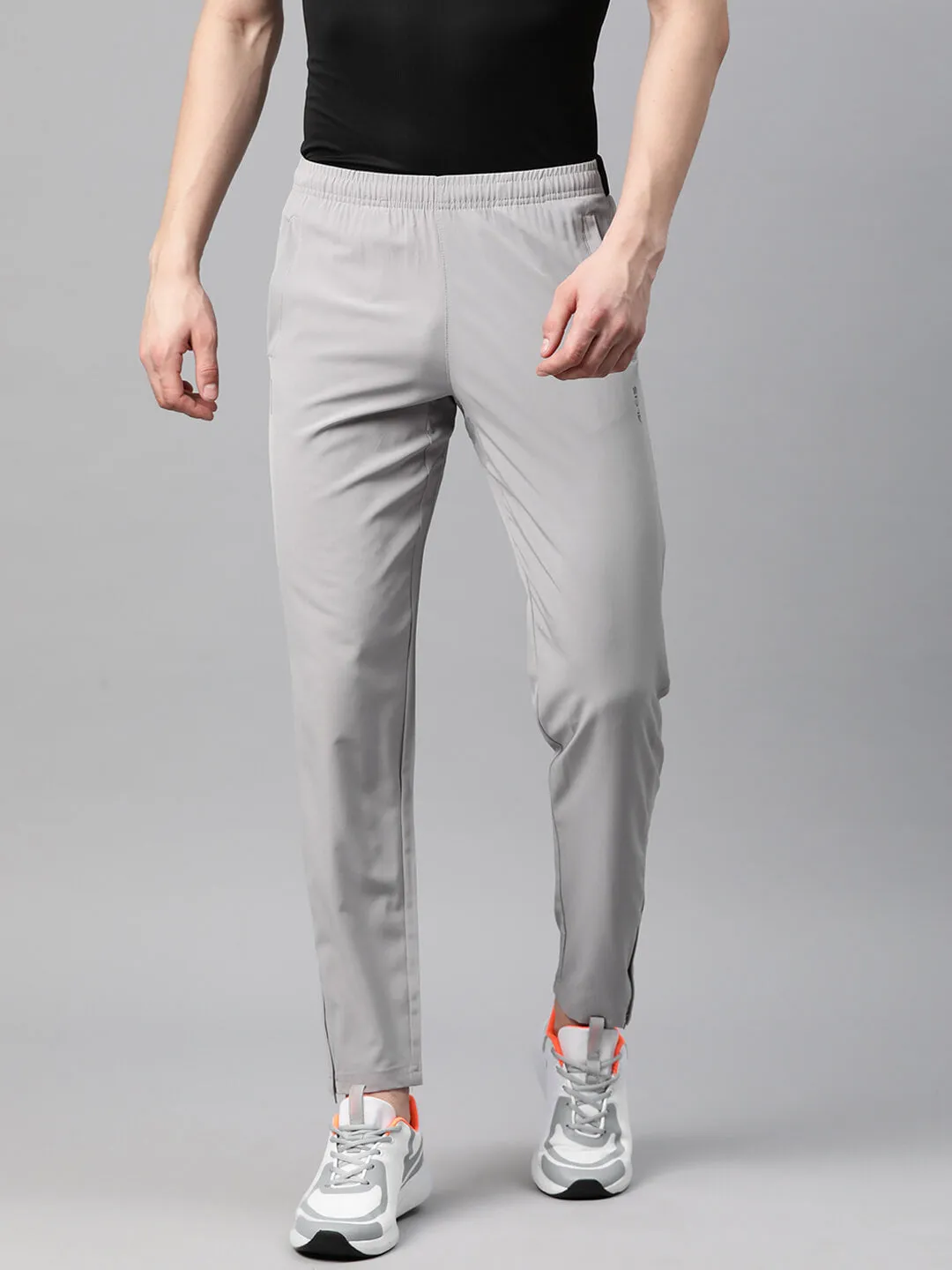 High Density Weave All Use Alcis Men Dry Tech Slim Fit Sports Track Pants with Reflective Detail