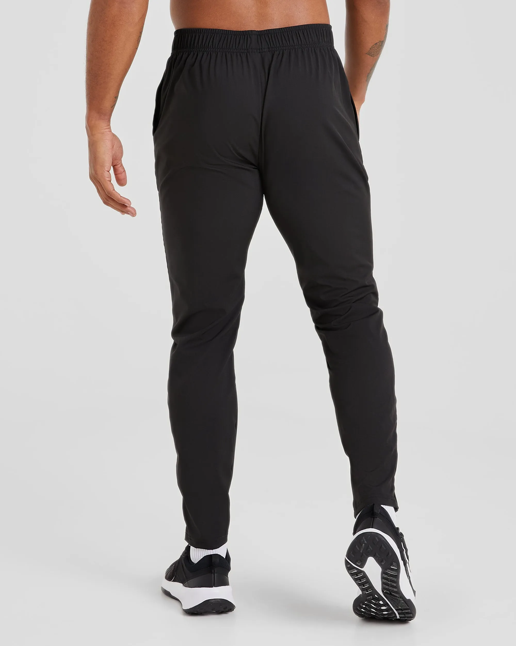 Anti Friction Lining Easy Wear Ascend Woven Joggers - Black