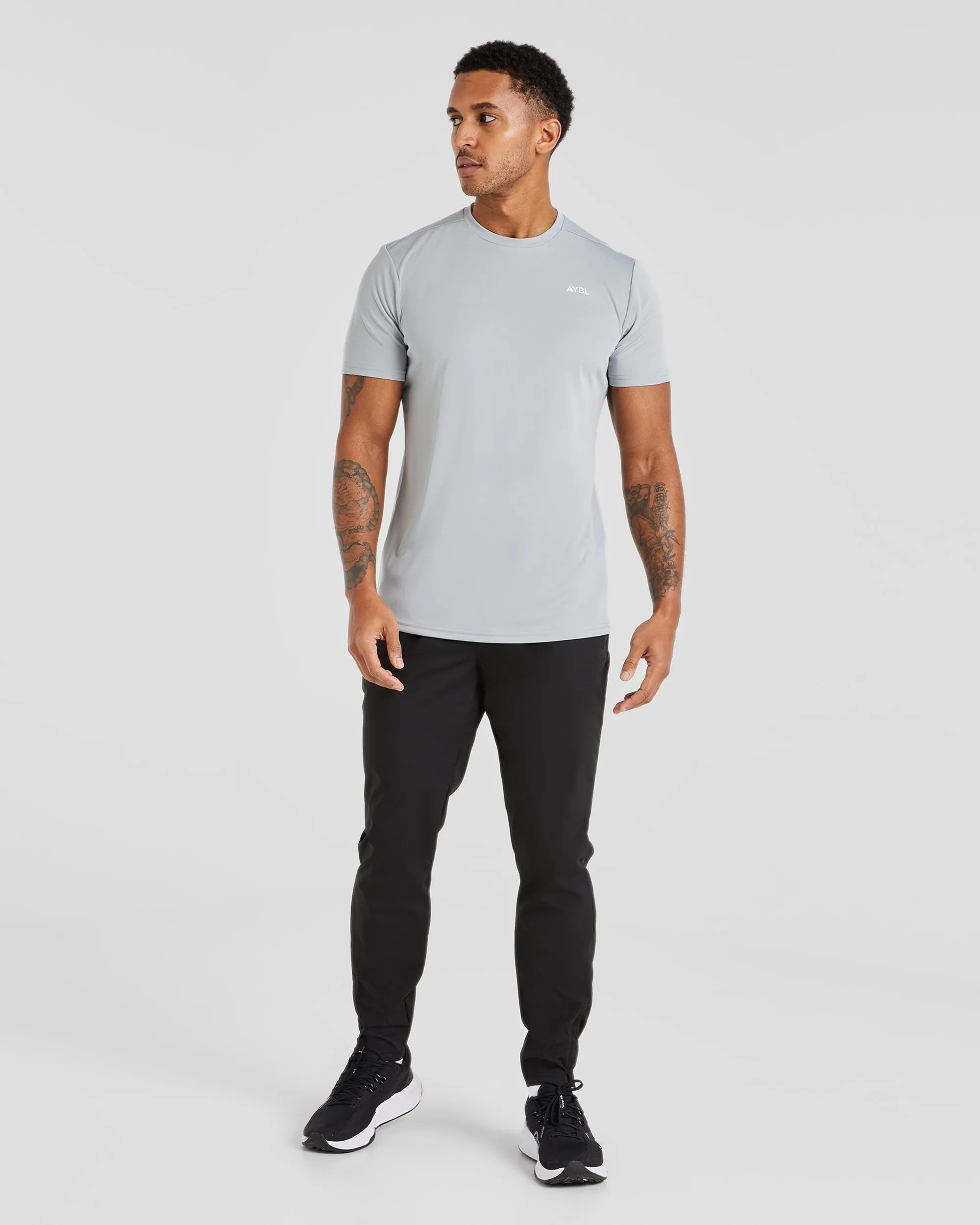 Ascend Woven Joggers - Black Flattering Waist GussetedCrotch