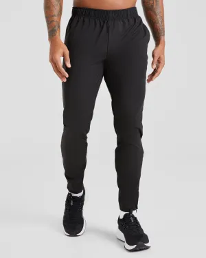 Low Profile Design stain resistant coating Ascend Woven Joggers - Black