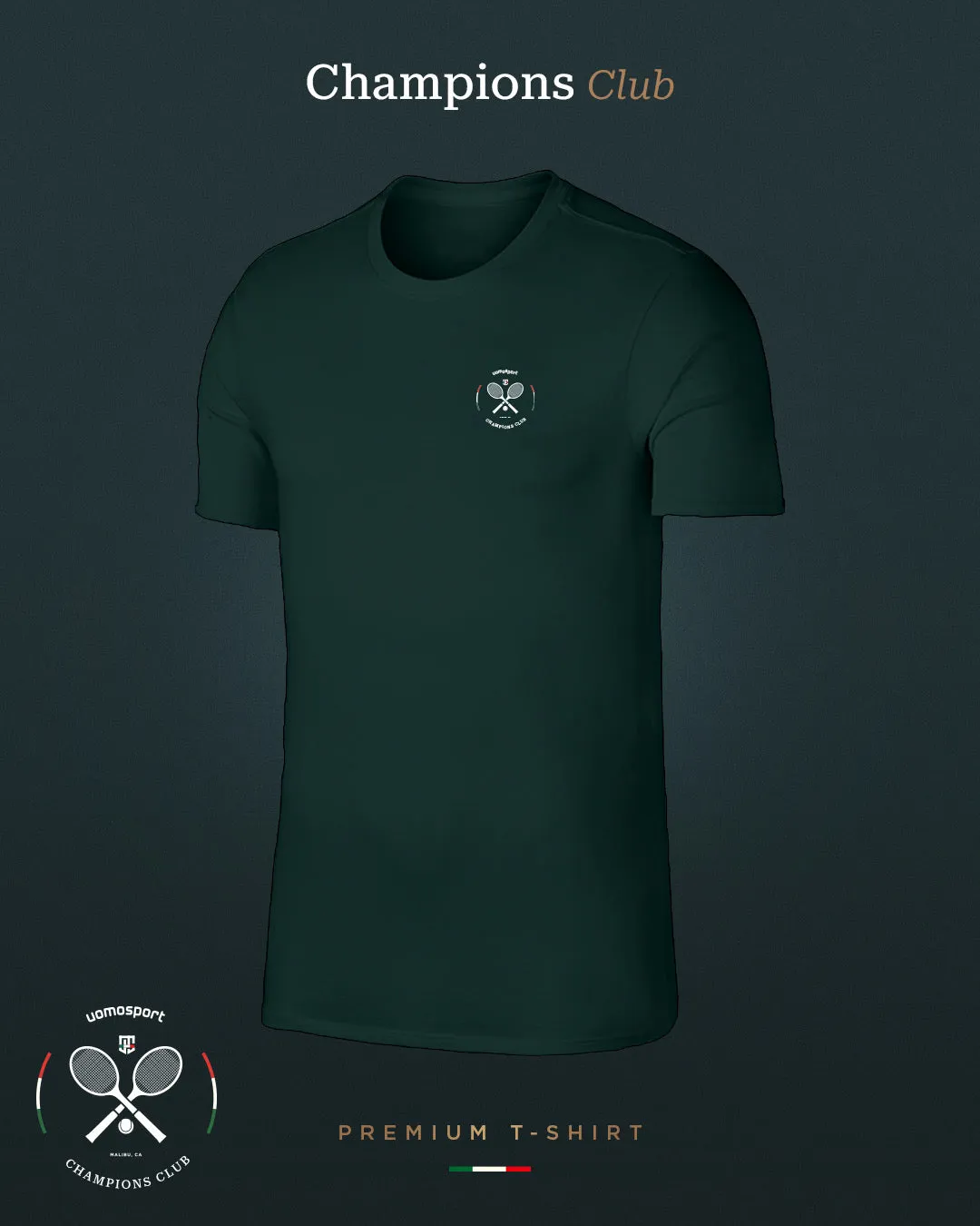 color blocking Champions Club Premium Cotton T-Shirt