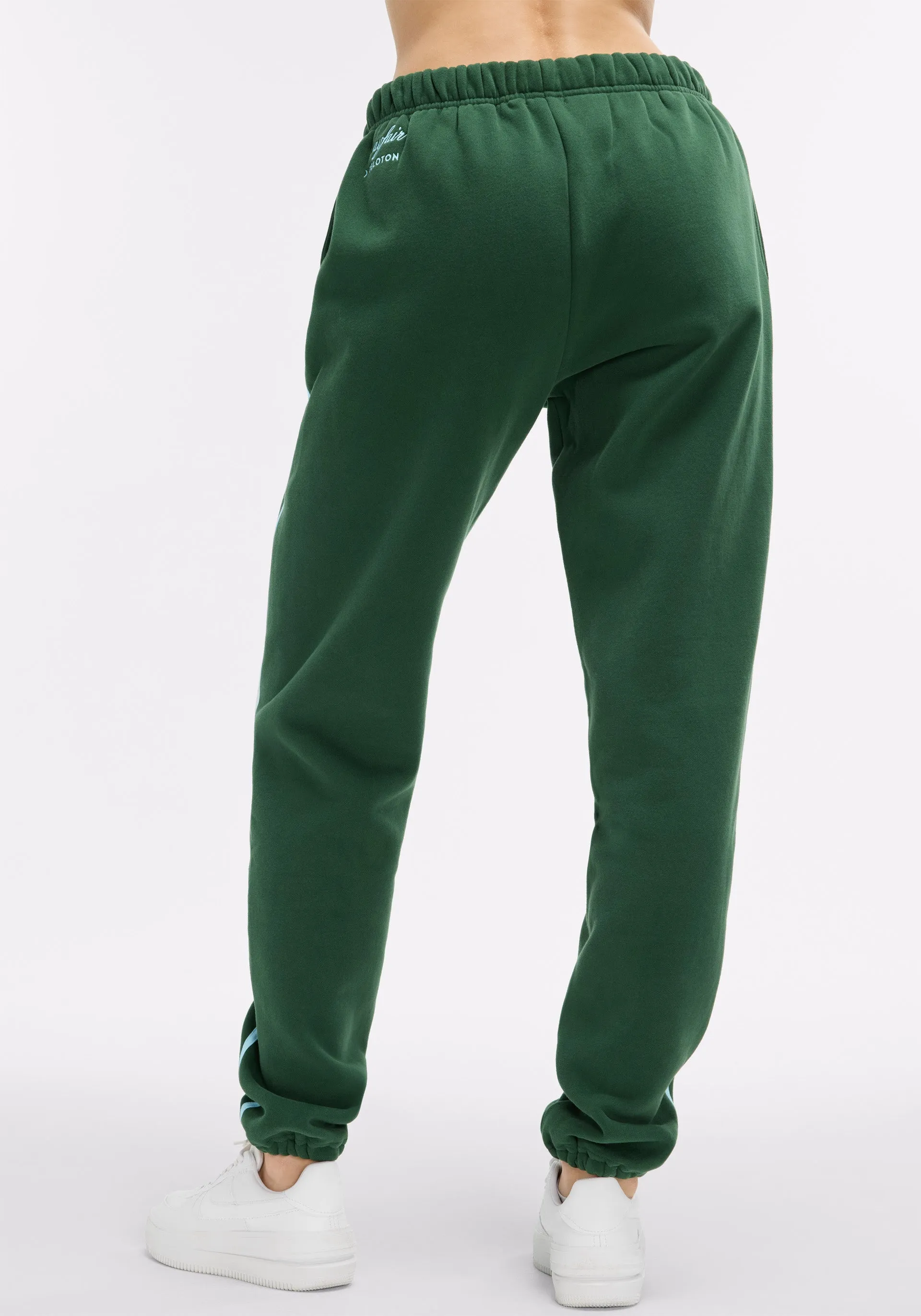 Exercise Your Mind, Body & Heart Sweatpants Skinny Fit Snag Proof Fabric