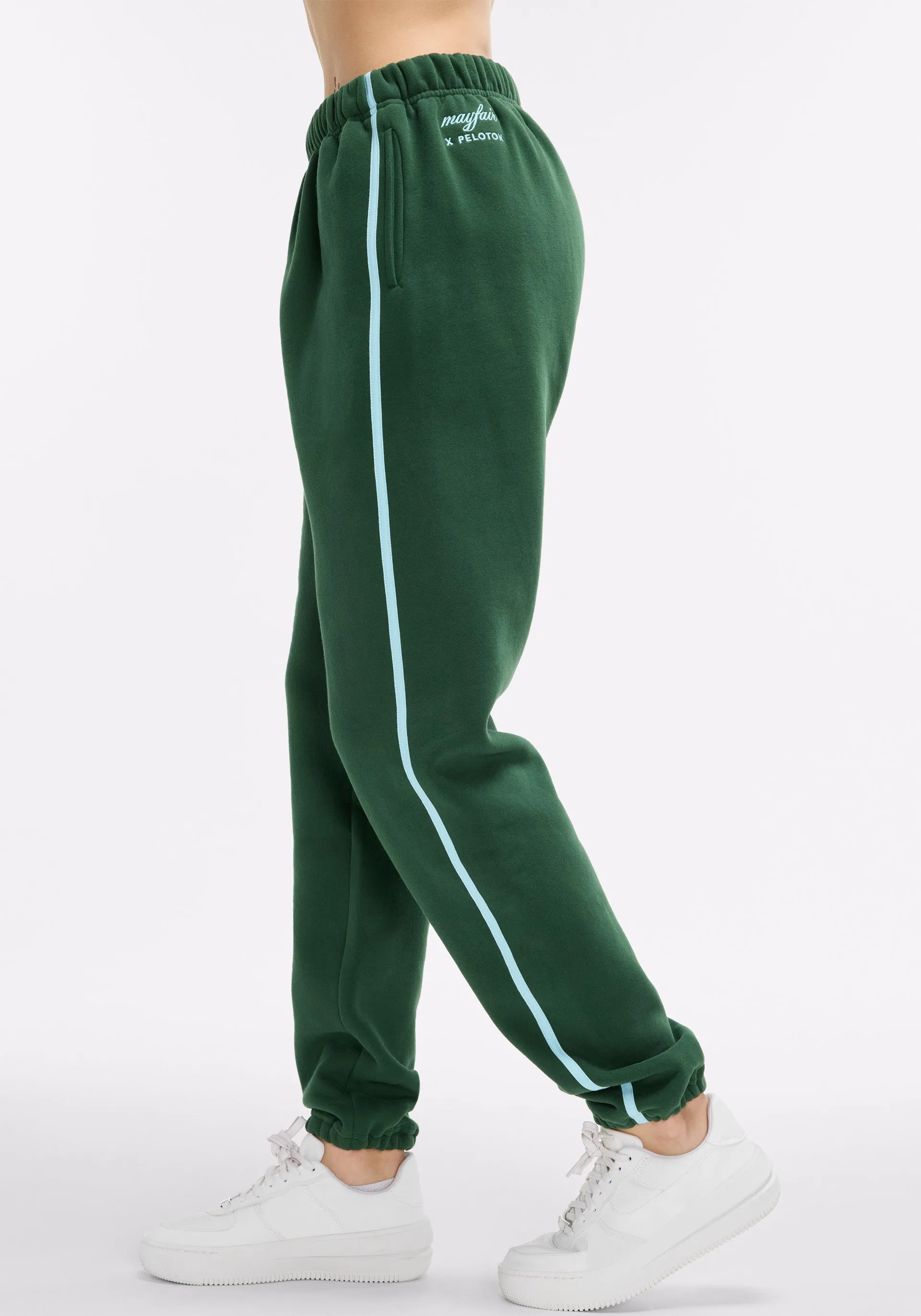 Exercise Your Mind, Body & Heart Sweatpants HeatRegulatingLining Sporty Touch