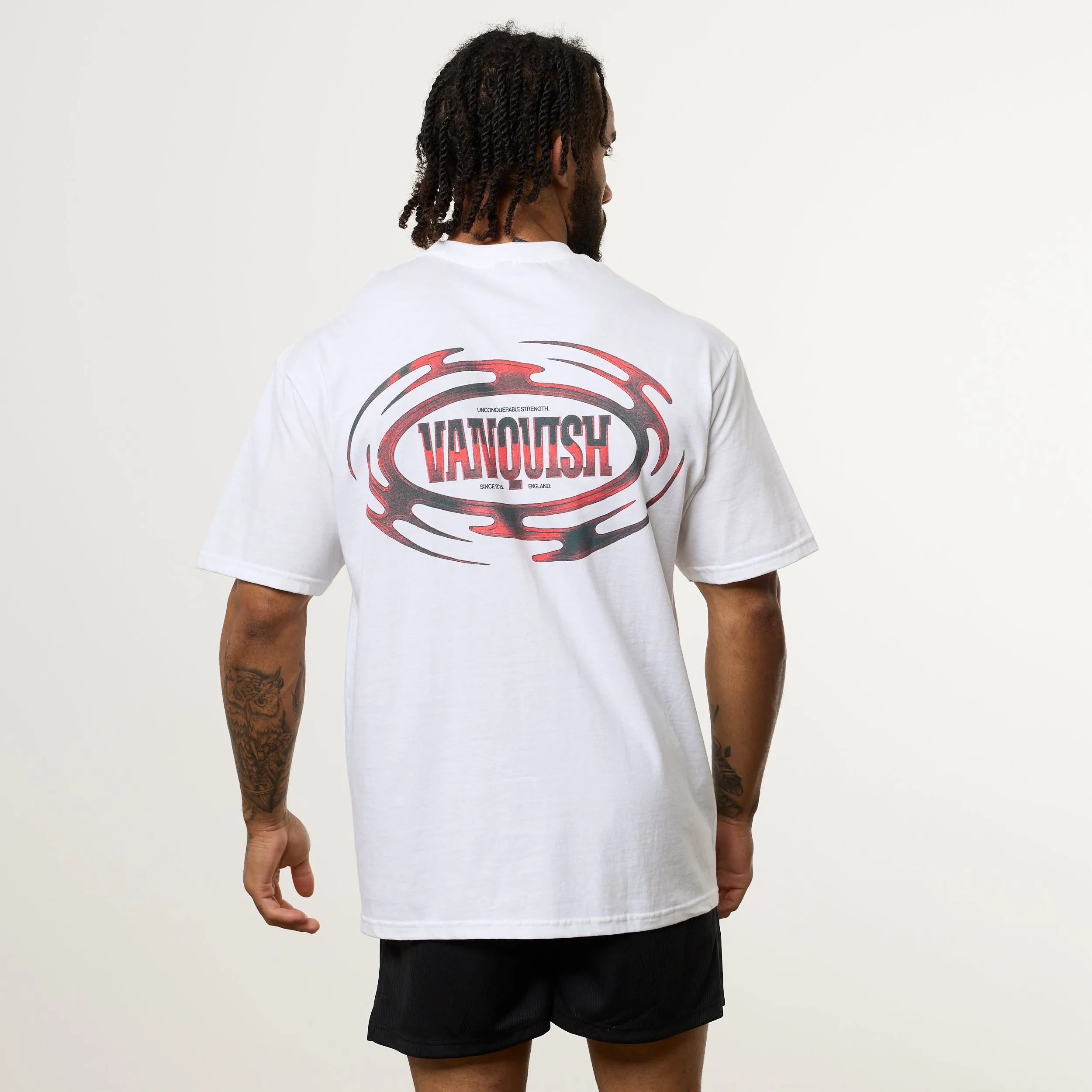 Vanquish Revolve Chrome White Oversized T Shirt Chic and Cozy