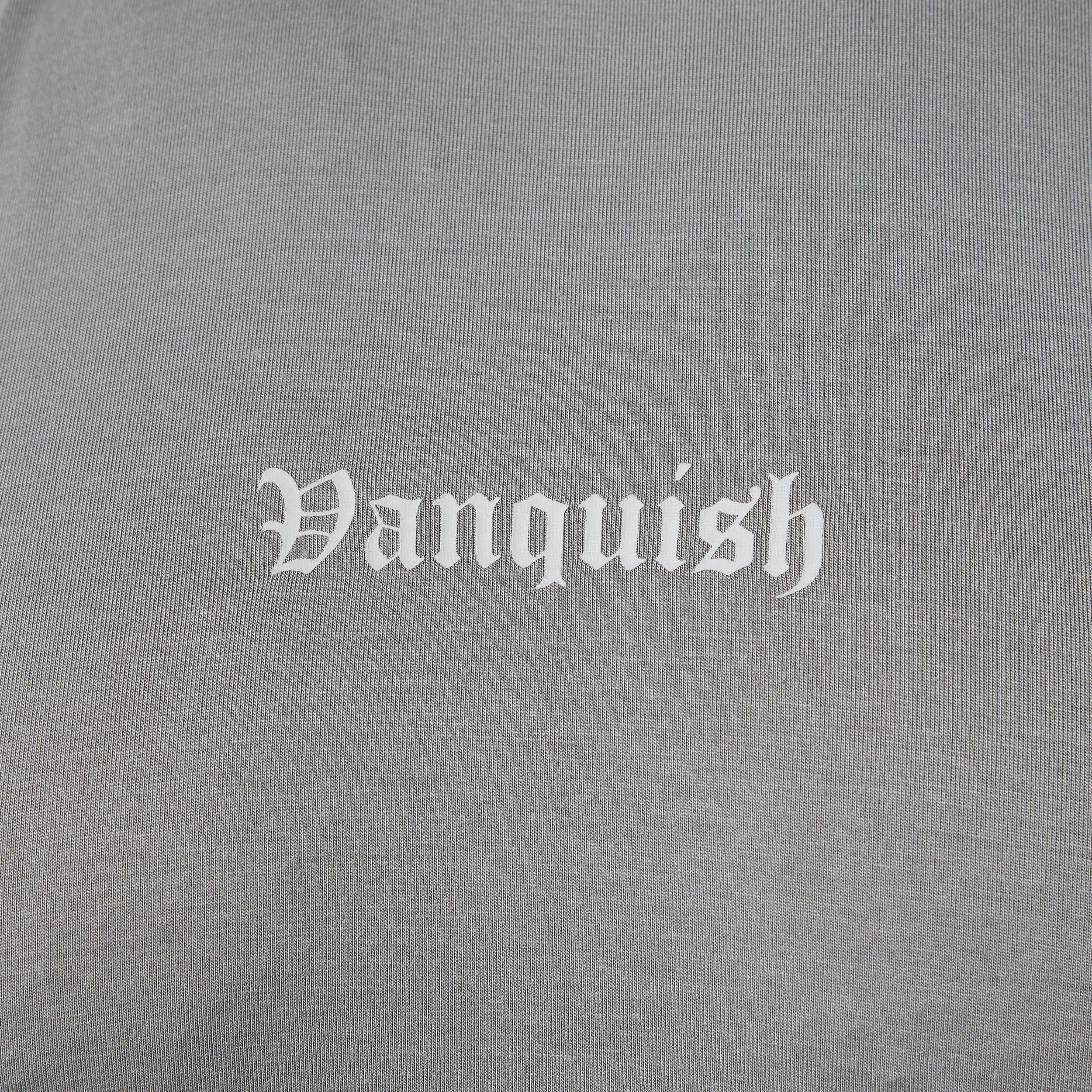 Vanquish Ultra Soft Steel Grey Slim Fit T Shirt Teenager fashion